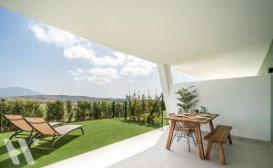 Stylish apartment with garden and amazing view