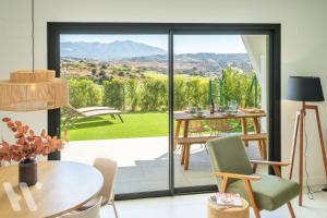 Stylish apartment with garden and amazing view