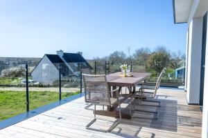 Maisons de vacances Ti Nevez - au calme - vue mer : photos des chambres