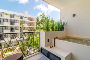 Near beach Master suite private pool Gym Laundry Free parking for couples plus 2 kids at XibalbaDk