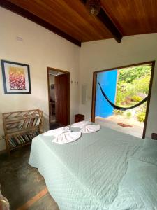 Casa nos Algodoes, imersa na natureza