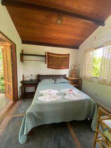 Casa nos Algodoes, imersa na natureza