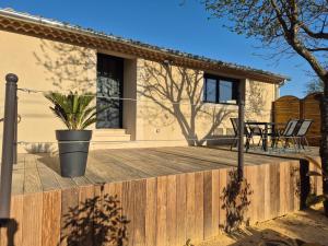 Appartements Appartement 80m2 entre vignes et Mont Ventoux : photos des chambres