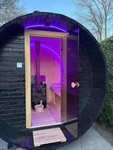 Wellness chalet Putten Hottub & Sauna in het bos