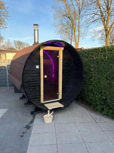 Wellness chalet Putten Hottub & Sauna in het bos