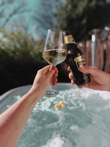 HottuB - Wellnesshuisje - Bos - Oudveluwe