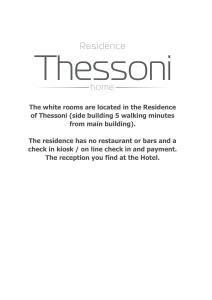 Boutiquehotel Thessoni Classic & Self service Residence Home Zürich