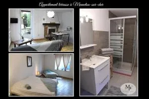 Appartement Terrasse à Mennetou sur Cher "La Cité Médiéval - Thénioux