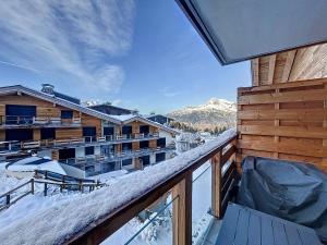 Appartement neuf 2 chambres près des pistes à Combloux avec parking - FR-1-560-158