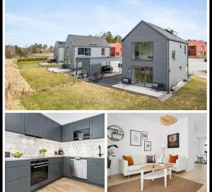 Luxurious newly built villa with patio and private parking - Krusenberg