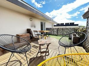 Appartements Rooftop 6 pers, 2 Sdb avec terrasse : photos des chambres