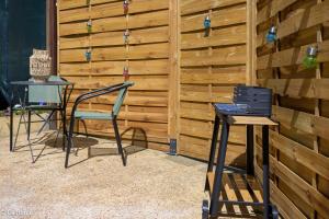Maisons de vacances Ca-Berce Studio equipe : photos des chambres