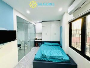 Studio phòng tắm kính xinh xắn