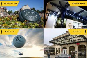 Appartements E Gambetta T3 au pied de l avenue de champagne : photos des chambres