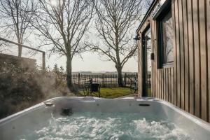 Luxe Tiny House incl Jacuzzi en Strandhuisje in zomerseizoen