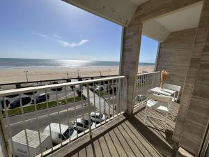 Appart 3 pièces, 2 chambres, 5-6 pers, balcon, garage, Saint-Jean-de-Monts - FR-1-224C-321