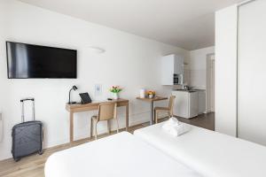 Appart'hotels Appart'City Classic Lyon Part Dieu Villette : photos des chambres