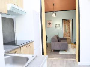 Appartements Le Pop-Apart- terrasse privative en plein coeur de Saint-Omer : photos des chambres