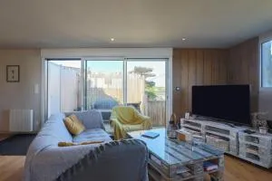 Maison de charme vue mer et jacuzzy - 朗格