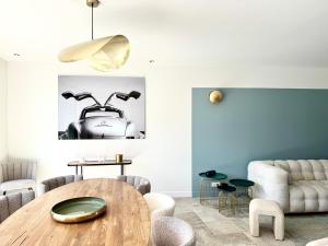 Maisons de vacances Superbe maison renovee en plein coeur de Sainte Marine : photos des chambres