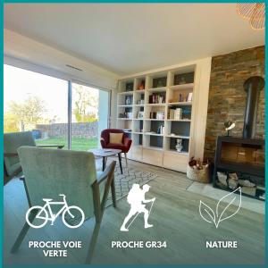 Maisons de vacances Ty Yan - wifi - nature : photos des chambres