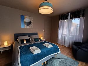B&B / Chambres d'hotes Chambres d-hotes BELLE-VUE -Vue sur chateau : photos des chambres