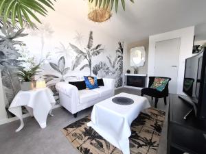 Appartements le Ti'Nid - Gite de charme - Vue Mer : photos des chambres