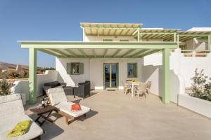 Julias Beach Studio, familienfreundlich am Meer,mit XL Terrasse, Meerespanorama