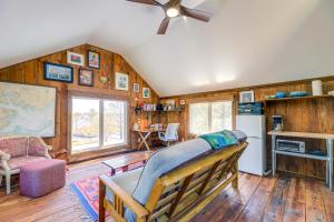 Riverfront Haven Converted Barn with Deck in Aurora