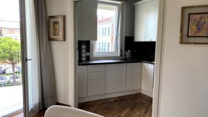 Lagoon view terrace apartment