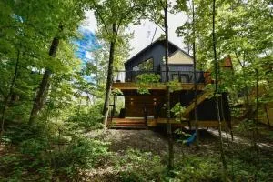 Chalet Bellevue Luxe avec Spa et local à velo - Neuville