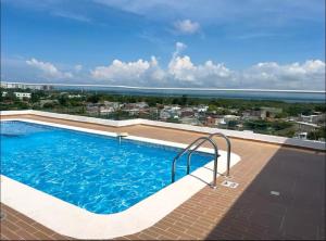 Apartment with large balcony