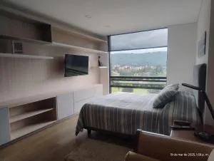 Apartaestudio, hermosa vista a la Sabana - 卡希卡
