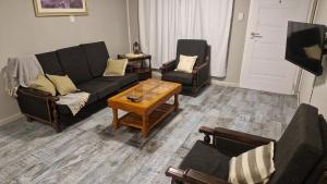 Casa de Descanso Azul con Piscina