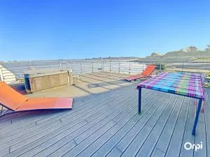 Appartement duplex 6-8 pers avec terrasse, jacuzzi et garage à Port-Louis - FR-1-349-230 - 庞盖