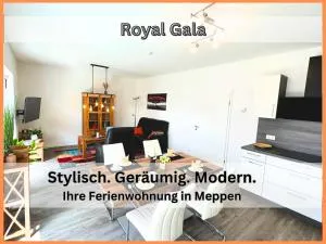 Ferienhaus "Royal Gala" Meppen Ebenerdig Carport Terrasse Neubau NETFLIX Free WIFI 2 Schlafzimmer Küche GästeWC - Stavern 
