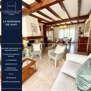 La Baraque de Papi - Private garden - Guemps