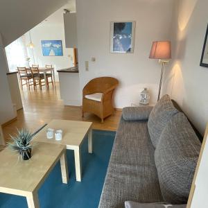 Morgenröte an der See