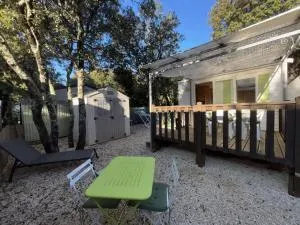 Mobil-home 2 personnes climatisé - Le Garn