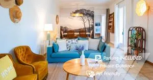 AC - Reserved parking - Villa La Farigoulette - 莱斯安格尔斯