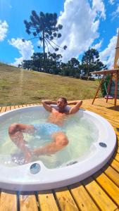 Cabana Alpaca - Banheira, Lareira e Tranquilidade