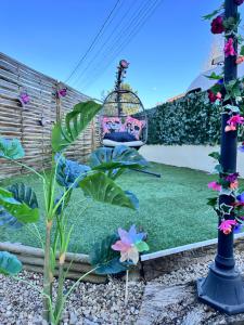 Appartements Maison 60 m2 Loveroom romantique avec jacuzzi prive a 10 min de Nancy et jardin prive : photos des chambres