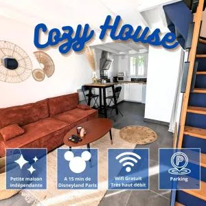 Cozy House - 15 min Disneyland - 2 Parkings - Fibre - Fublaines