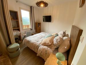 Appartements Appart hotel au centre station, vue panoramique terrasse ensoleillee sud, parking : photos des chambres