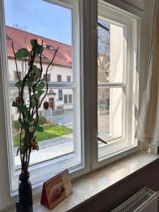 Altstadt Apartment Zittau - stilvolle familienfreundliche Ferienwohnung 78qm am Zittauer Museum und Zittauer Gebirge im Herzen der Oberlausitz mit eigenem Parkplatz ideal zum Wandern im Dreiländereck