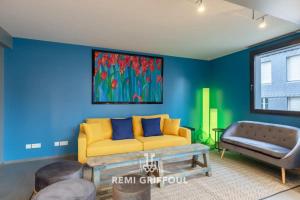 Maisons de vacances The Cosmopolitan Architect Design Home with Rooftop Jacuzzi 8 Guests : photos des chambres
