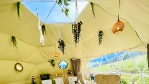 Glamping Hohe Wand - Zelt mit Sternenfenster und Whirlpool - Urschendorf