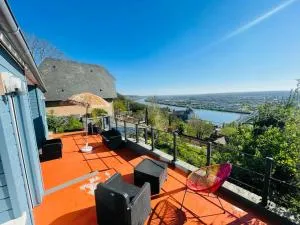 Maison Bleue Panorama - Vue imprenable sur Rouen - 381 - Bonsecours