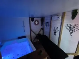 Roulotte de Camille, avec bain à remous - Steenvoorde