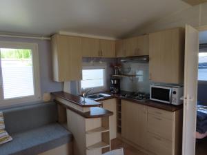 Mobil home au camping 5 étoiles à Deauville